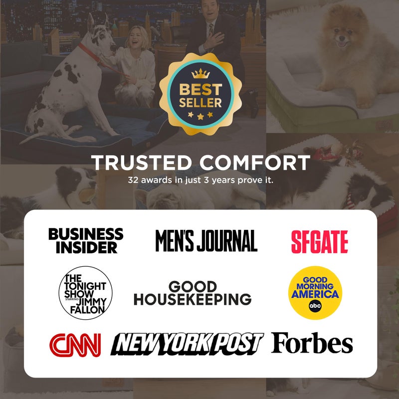 Bedsure Orthopedic Dog Bed Medium Size Dogs - Washable Medium Dog Cat Bed Waterproof, Comfort Pet Couch Sofa with Washable Removable Cover, Pets Bed with Nonskid Bottom, Dark Grey, 28" - Image 2