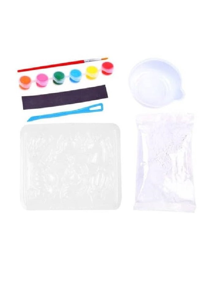 UKR Mould and Paint Unicorns DIY Art & Craft Kit for Kids | Create 6 Unicorn Figures | Engaging Painting Activity Set for Imaginative Play - Image 3