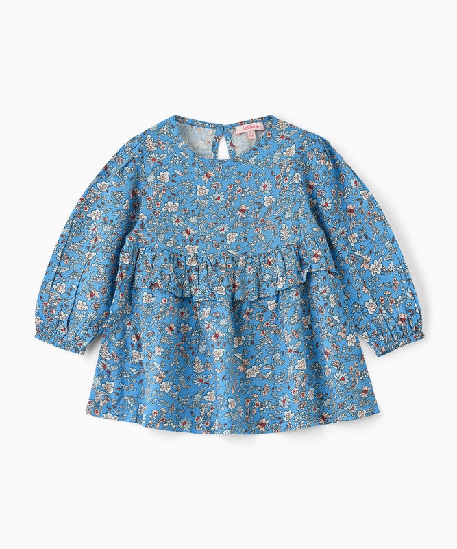 Jelliene AOP WOVEN BLOUSE - Image 1