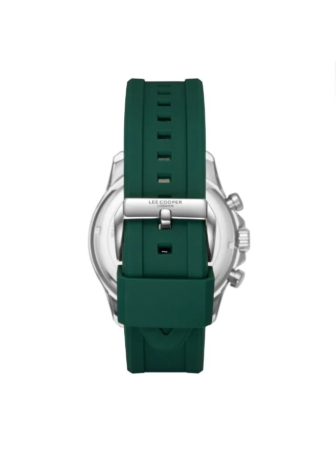 Lee Cooper Men's Silicone Multi Function Watch LC08170.375 - 44 mm