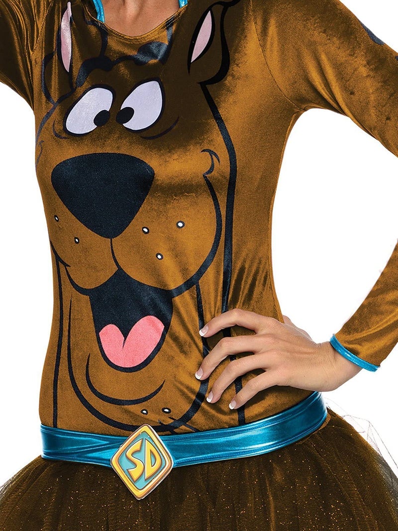 Rubies Rubie's Women's Scooby Doo Hooded Costume Dress, Brown, Small - Image 2