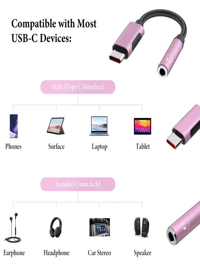 APETOO USB C to 3.5 mm Audio Adapter for Galaxy S25/S24 Type C to Headphone Aux Jack Dongle 24bit/96kHz HiFi DAC Cable Cord for iPhone 17 16 15 Plus/Pro Max iPad A16, Galaxy S23 S22 S21 Ultra, Pixel 9 - Image 5