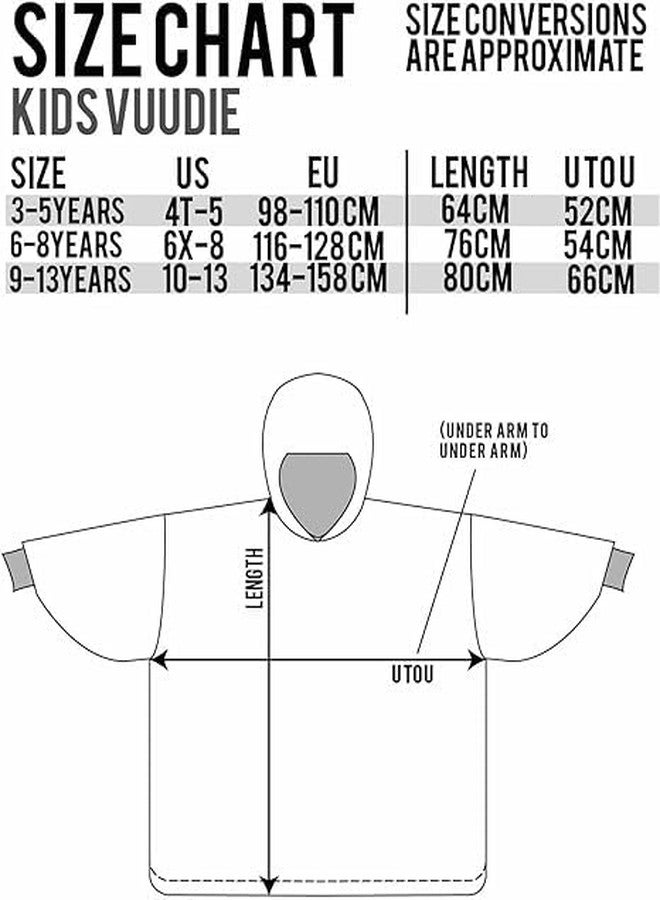 SpongeBob SquarePants Kids Wearable Hooded Blanket | Boys & Girls Yellow All Over Print Fleece Hoodie | Cozy Loungewear - Image 2