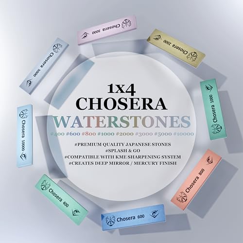 Naniwa Chosera 4" x 1" x 0.25" Sharpening Stone for KME 3,000 grit - Image 2