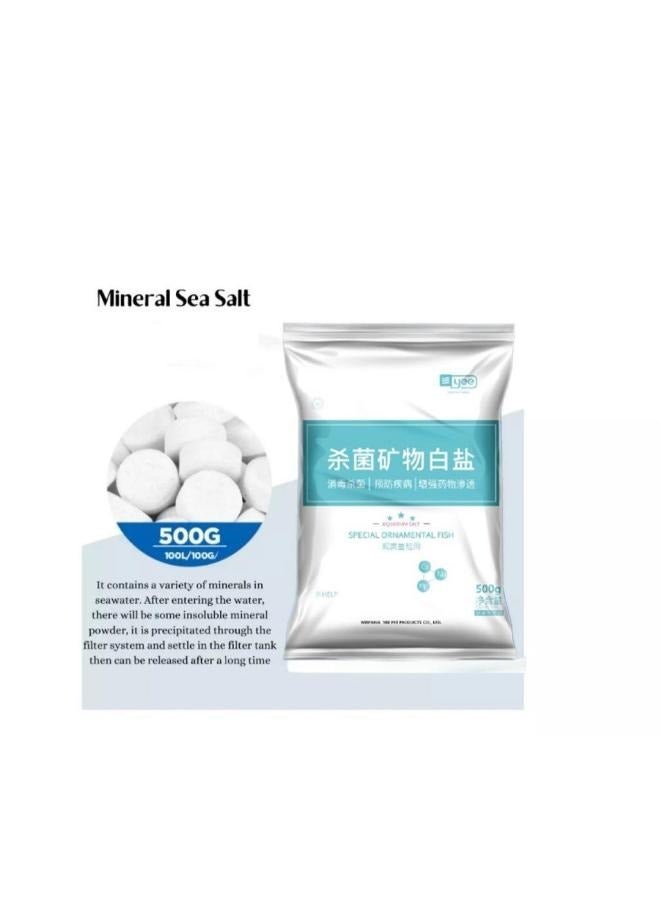 Generic Aquarium Special Ornamental Mineral White Salt 500g  - Image 1