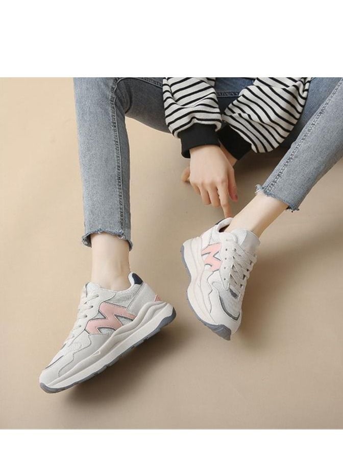 KUYING - Summer New Running Sports Shoes Female Students Daily Leisure Dad Shoes - Image 1