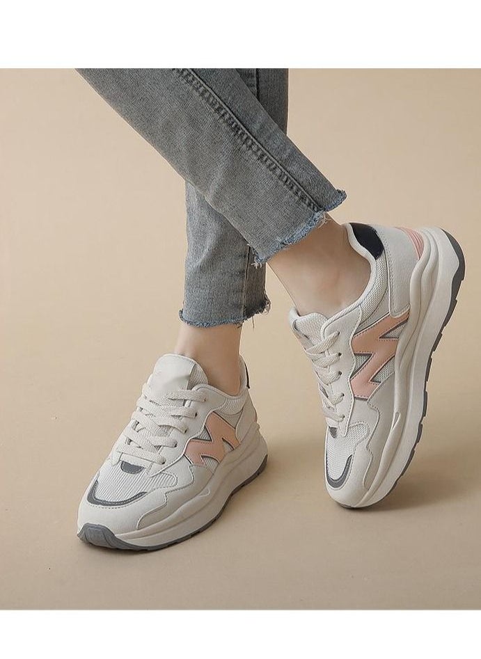 KUYING - Summer New Running Sports Shoes Female Students Daily Leisure Dad Shoes - Image 1