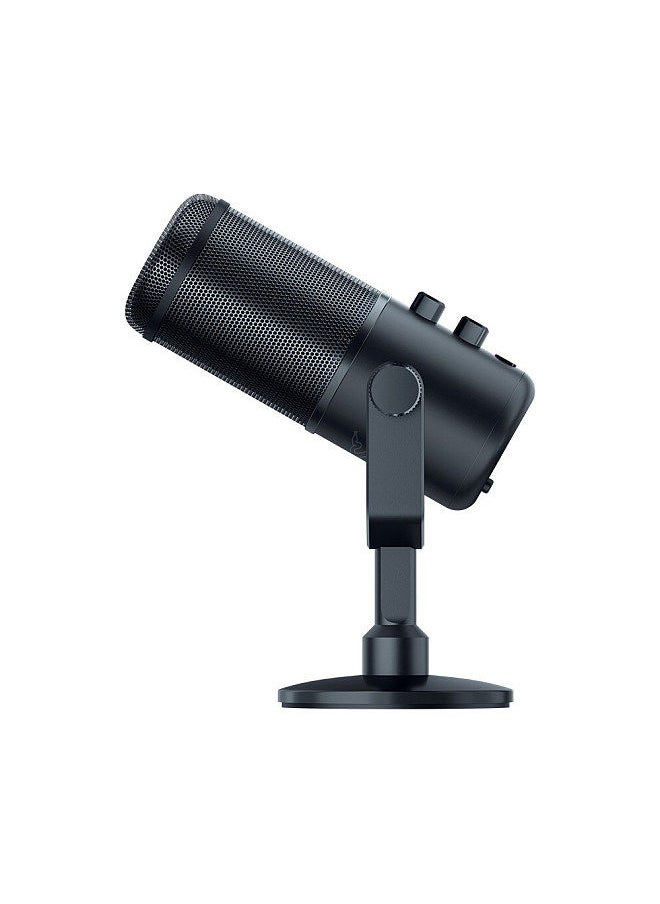 RAZER - Seiren Elite Microphone Single Dynamic Capsule Built-In High-Pass Filter Digital/Analog Limiter Cardioid Pickup Pattern USB Plug and Play with Microphone Windscreen - Image 1