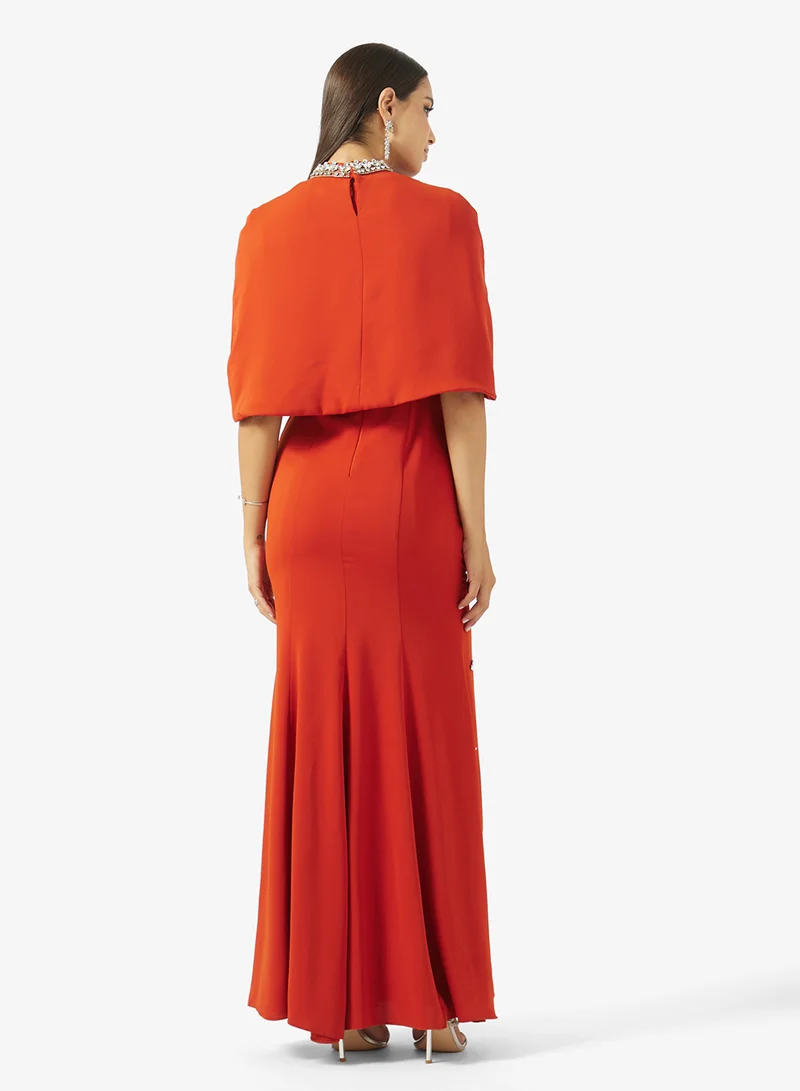 Akadia Fashion Crystal Embellished Dress