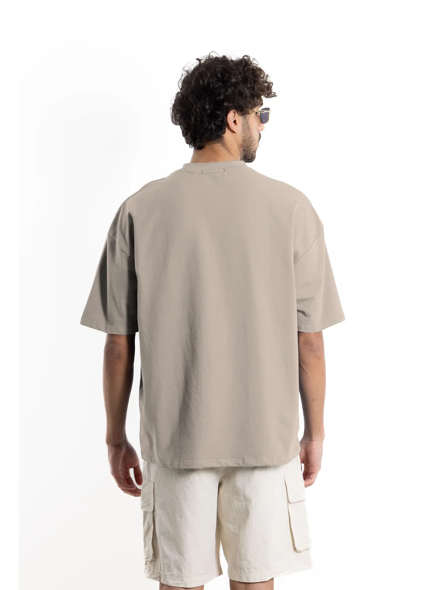 شايبس PRINTED COTTON BLEND T-SHIRT