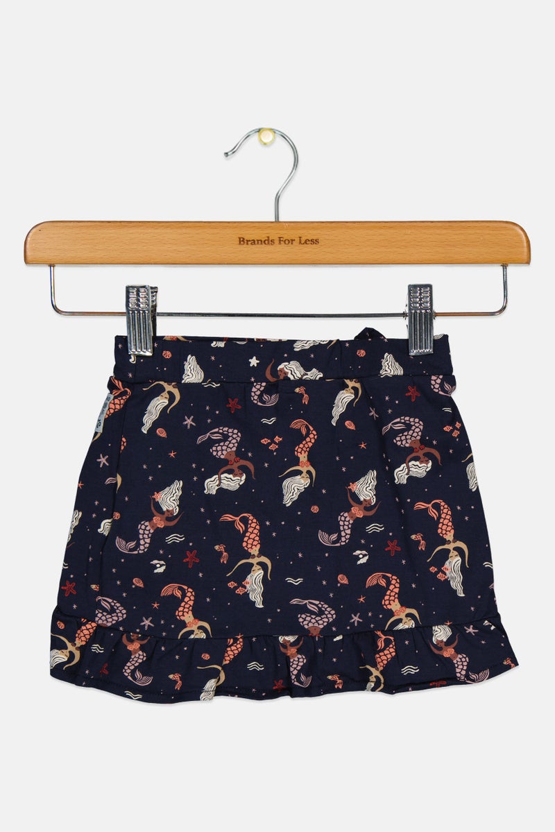 Feetje Toddlers Girl Allover Print Skirt, Multicolor - Image 2