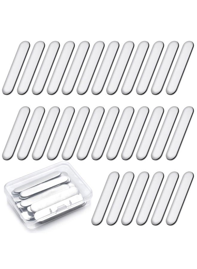 DSCMLIS 30PCS Silver Lead Tapes, 3g High Adhesive Lead Tape for Pickleballs,Tennis, Golf Clubs, Adjust The Paddle Weighted Lead Tape and Add Swing Weight - Image 3