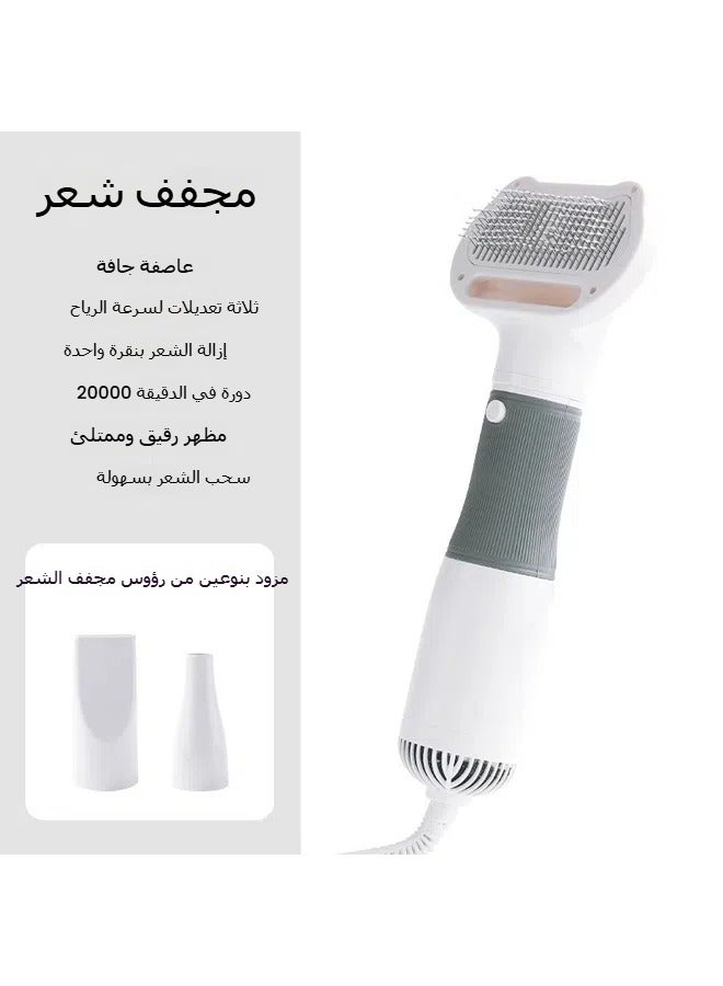 عام مشط للشعر الزائف، مشط التدليك للشعر الزائف، مجفف الشعر للهواء الساخن، مشط إزالة الشعر، مشط كهربائي للهواء الساخن - Image 1