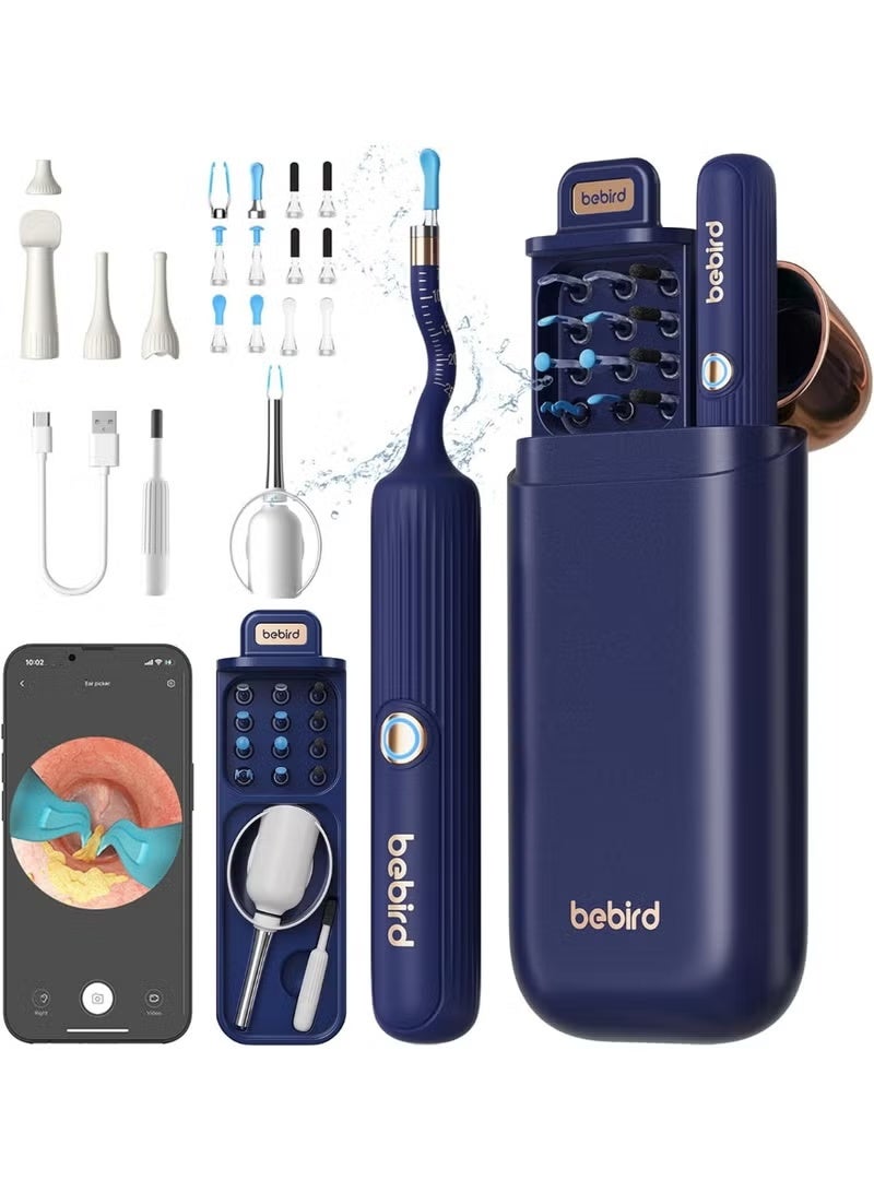 Bebird Ear Wax Removal Tool Camera, Visual Earwax Cleaner with Cleaning Kit as Spade Tweezer Spoon Pick Clean Ears for Family, Otoscope Ear-Scope Wireless WiFi Connect - Image 2