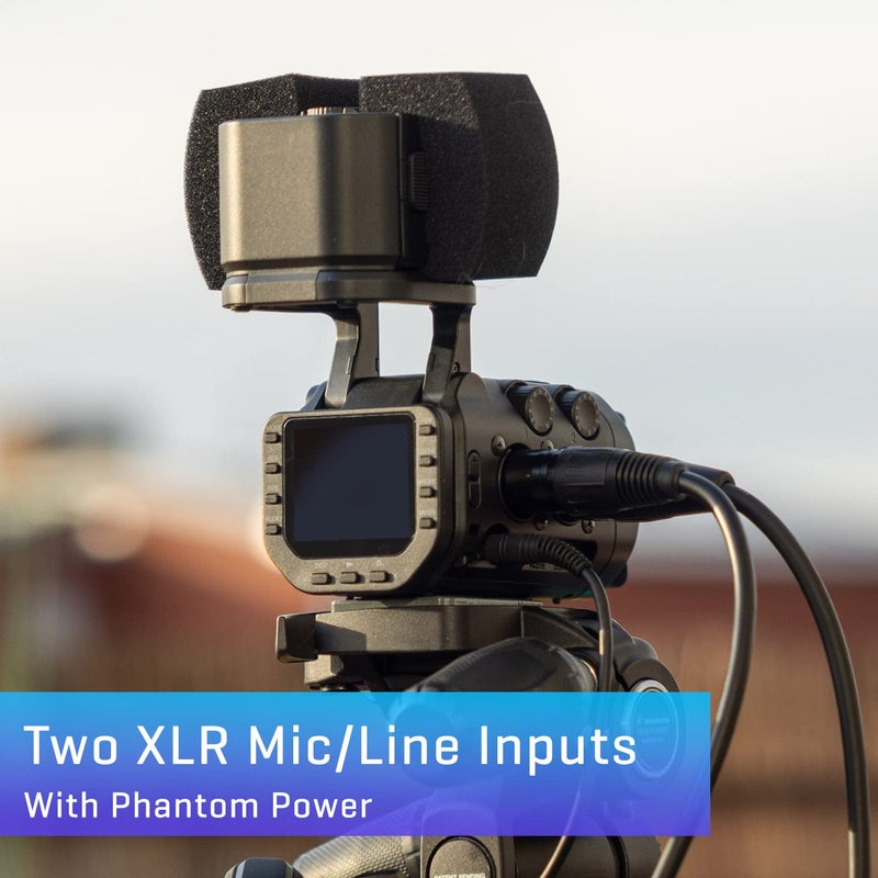 ZOOM مسجل الفيديو المحمول Zoom Q8n-4k، فيديو بدقة 4k UHD، ميكروفونات ستيريو بالإضافة إلى مدخلين XLR، أربعة مسارات لتسجيل الصوت، كاميرا ويب، لتسجيل وبث الموسيقى، البودكاست، والمزيد - Image 5