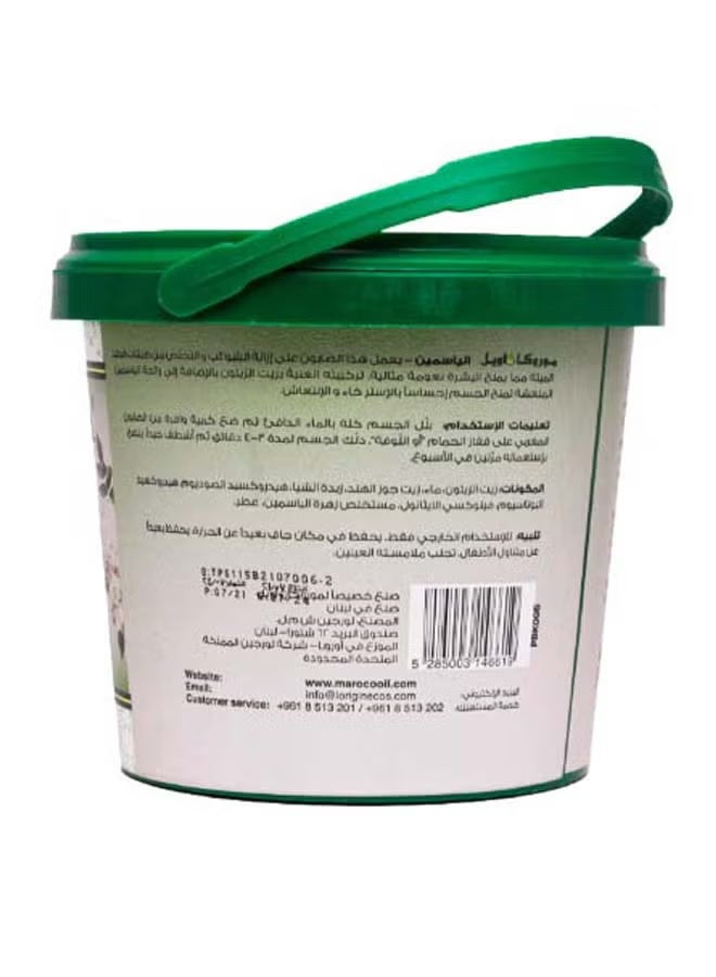 موروكان أويل صابون حمام زيت مغربي بالياسمين 850 جرام - Image 2