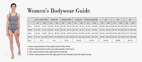 Capezio Women's Cotton Classic Long Sleeve Leotard,White,Medium - Image 2