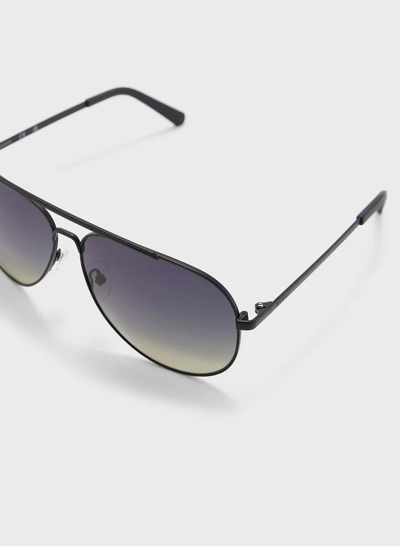 GUESS Aviator Sunglasses