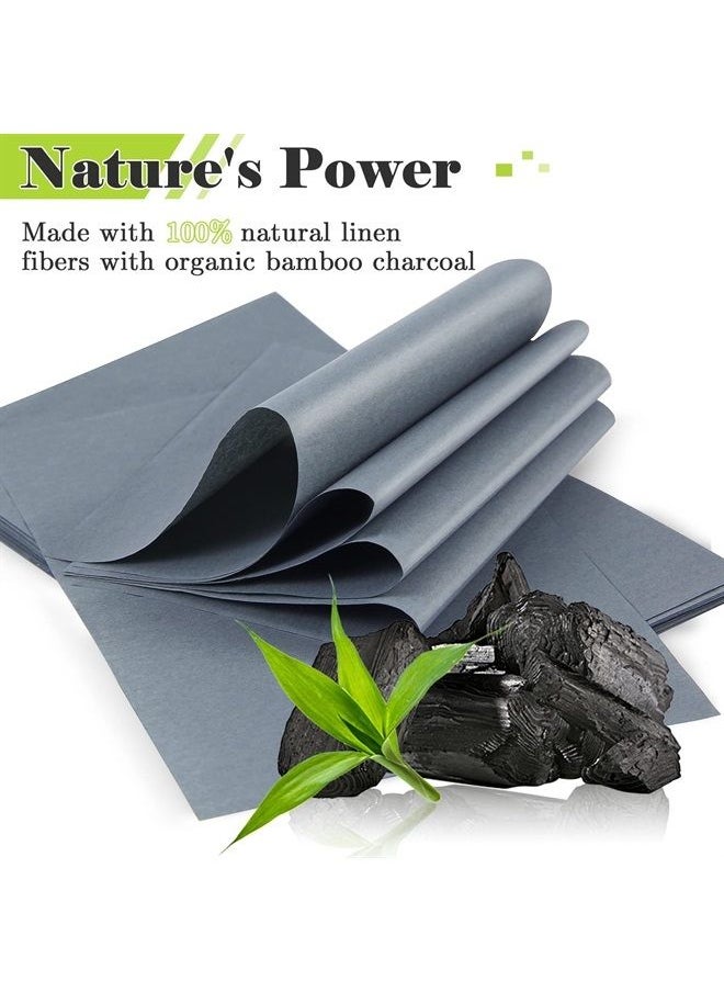 Beauty Kate - Natural Oil Blotting Sheets for Face,26% Larger Blotting Paper for Oily Skin with Bamboo Charcoal,Makeup Friendly High-performance Oil Absorbing Wipes 200,Easy To Oil Control - Image 1
