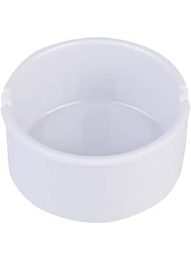 Porcelain Shape Imitation Ashtray High Temperature Resistant White Porcelain Cigarette Ashtray for Cigars Ktv Restaurant Home Indoor Outdoor Use - Image 1