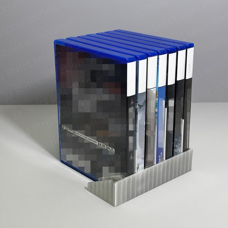 Suitable For PS5 PS4 PS3 And PS5 Pro Game Disc Organizer 8 Discs Capacity Storage Box Black - Image 3