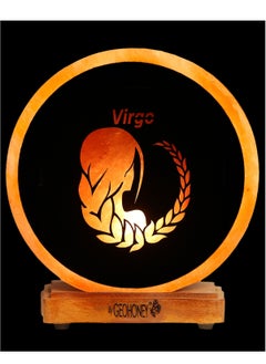 GEOHONEY Geohoney - Himalayan Salt Lamp Zodiac Sign Virgo  - Image 4