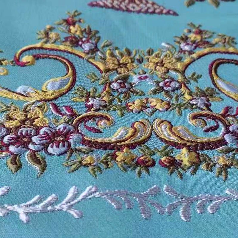 70x110cm Embroidered Rug with Vase Design - Perfect for Living  Room - Image 4