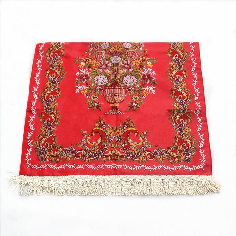 70x110cm Embroidered Rug with Vase Design - Perfect for Living  Room - Image 3