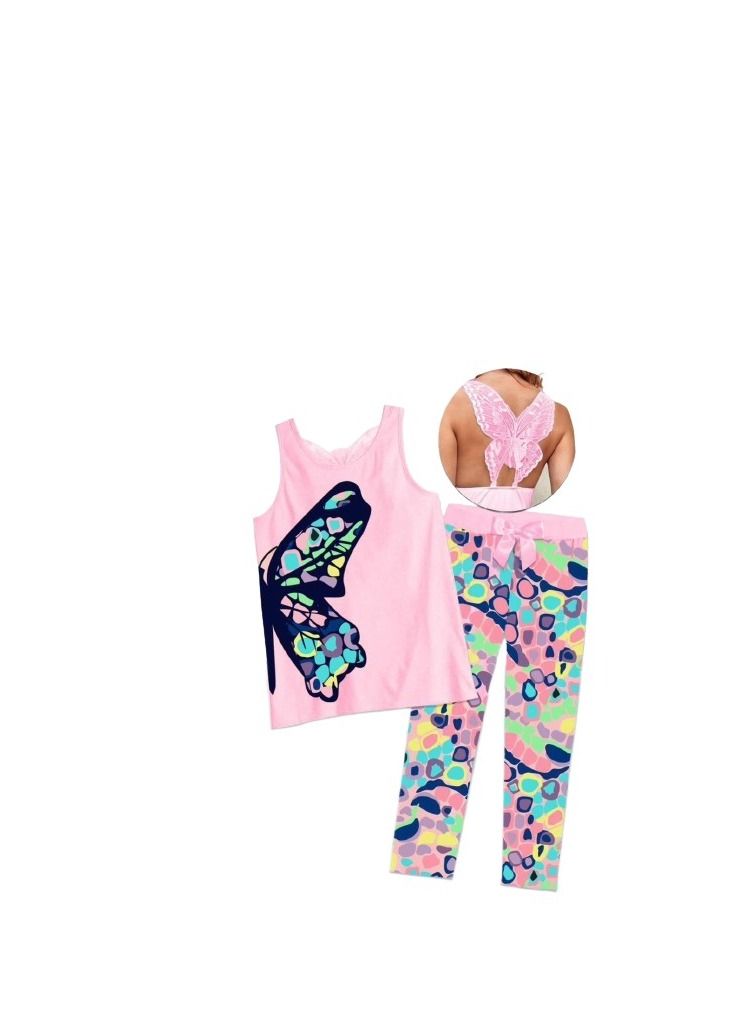 Women's pajamas of two pieces