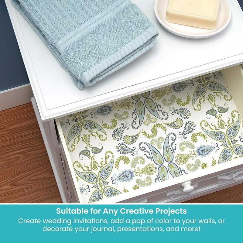 Con-Tact Brand Creative Covering, Self-Adhesive Shelf Liner, Multi-Purpose Vinyl Drawer Liner, Easy To Use And Apply, 18'' X 9', Abbey Sage - Image 4