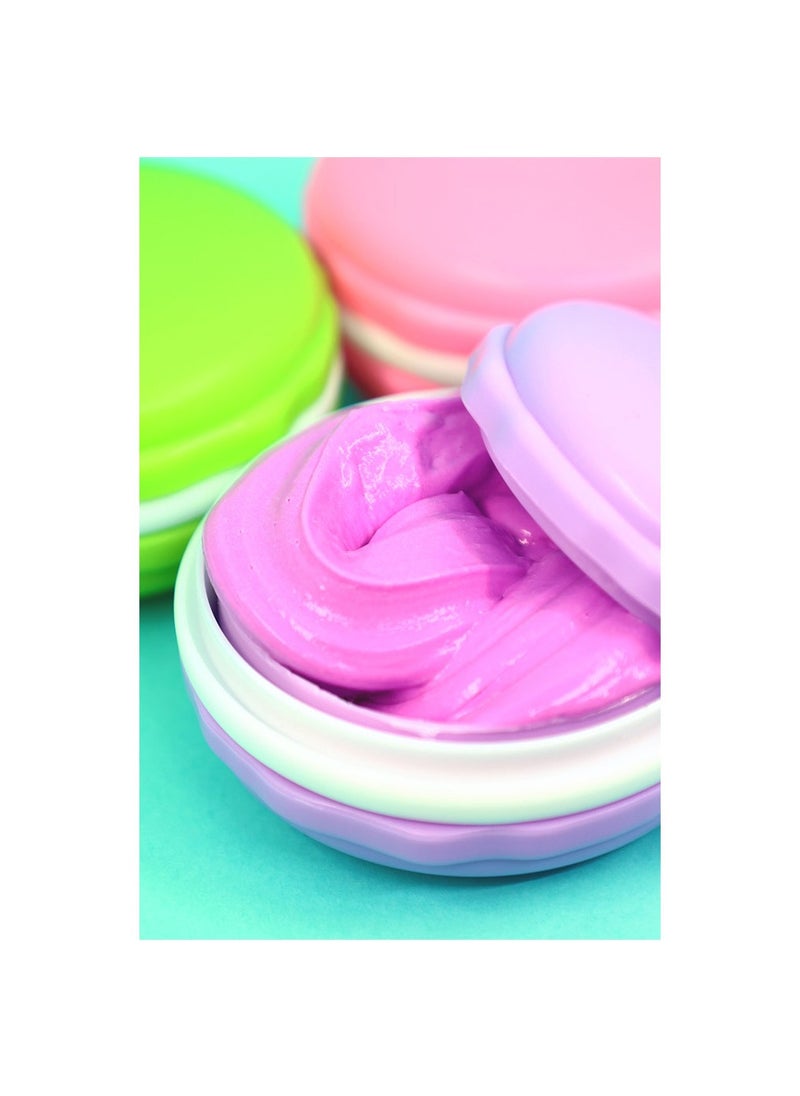 Slimy Slimy Mix Your Own Macaron Slimy 3 Colours Assorted 50g Blistercard  - Image 4