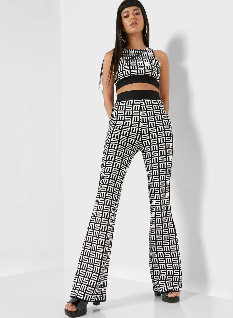 Miss Pap High Waist Printed Pants