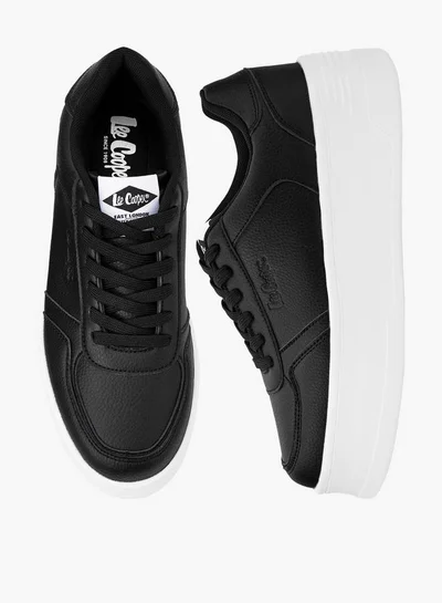 Lee Cooper Women's Solid Lace-Up Sneakers