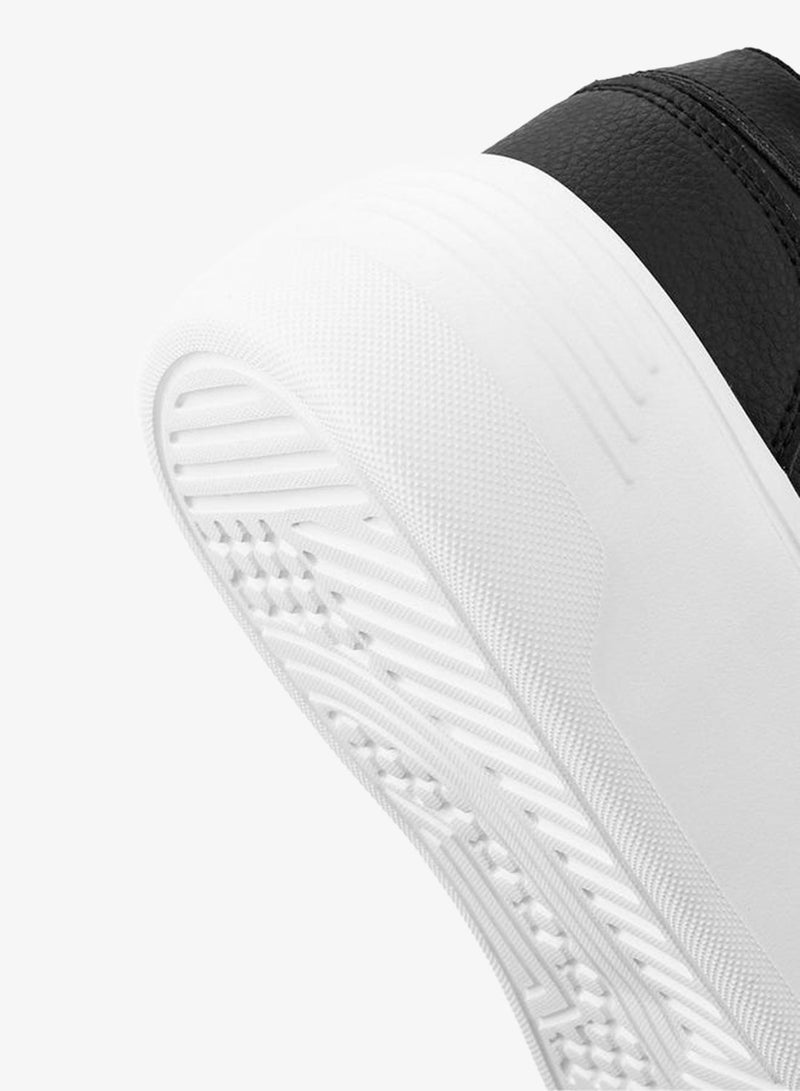 لي كوبر حذاء رياضي نسائي برباط من الدانتيل بلون سادة - Image 4