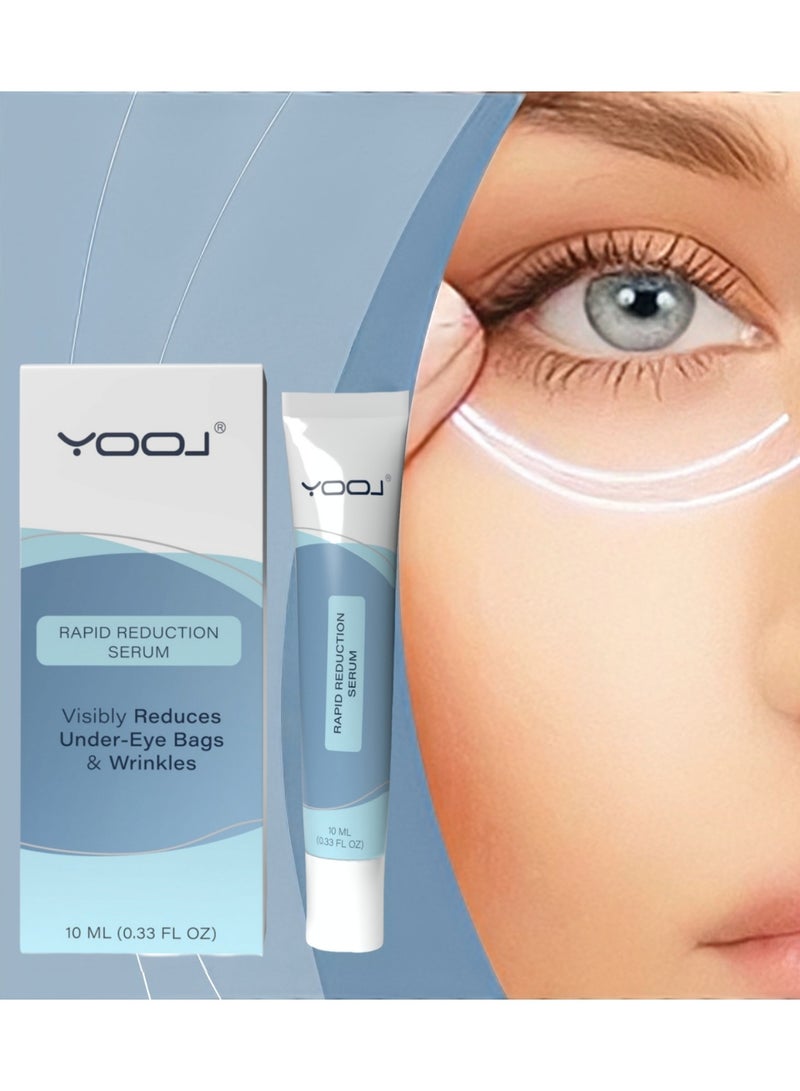 YOOJ Eye Serum - Visibly Reduces Under-Eye Bags, Wrinkles, Dark Circles, Fine Lines & Crow's Feet Instantly, Anti Aging Wrinkle Remover for Eye 10ml - Image 1