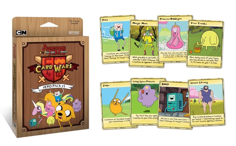 CRYPTOZOIC ENTERTAINMENT حزمة أبطال حرب البطاقات من وقت المغامرة #1 - Image 2