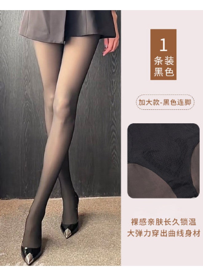 pincai Autumn And Winter Thin Light Leg Magic Women'S Black Tights Shaping And Lifting Panties Naked Feel Ultra Natural Pantyhose - Image 1