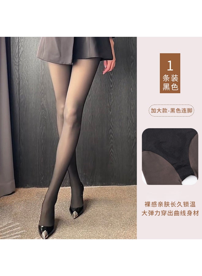 pincai Autumn And Winter Thin Light Leg Magic Women'S Black Tights Shaping And Lifting Panties Naked Feel Ultra Natural Pantyhose - Image 2