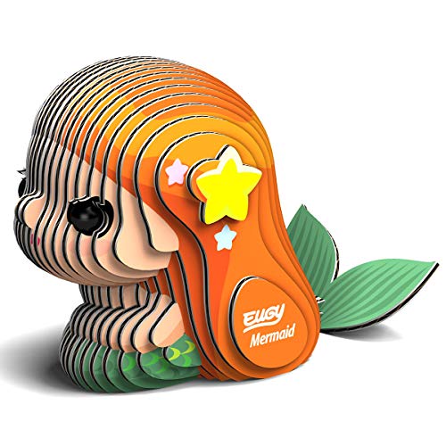 EUGY 050 Mermaid EcoFriendly 3D Paper Puzzle New Seal - Image 1
