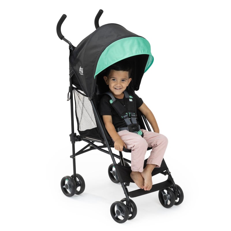 Ingenuity: ity by Ingenuity Smooth Stroll Convenience Stroller, Lightweight, with Aluminum Frame, Large Seat Area, 2 Position Recline, Extra Large Storage Basket â€“ for Travel - Image 5