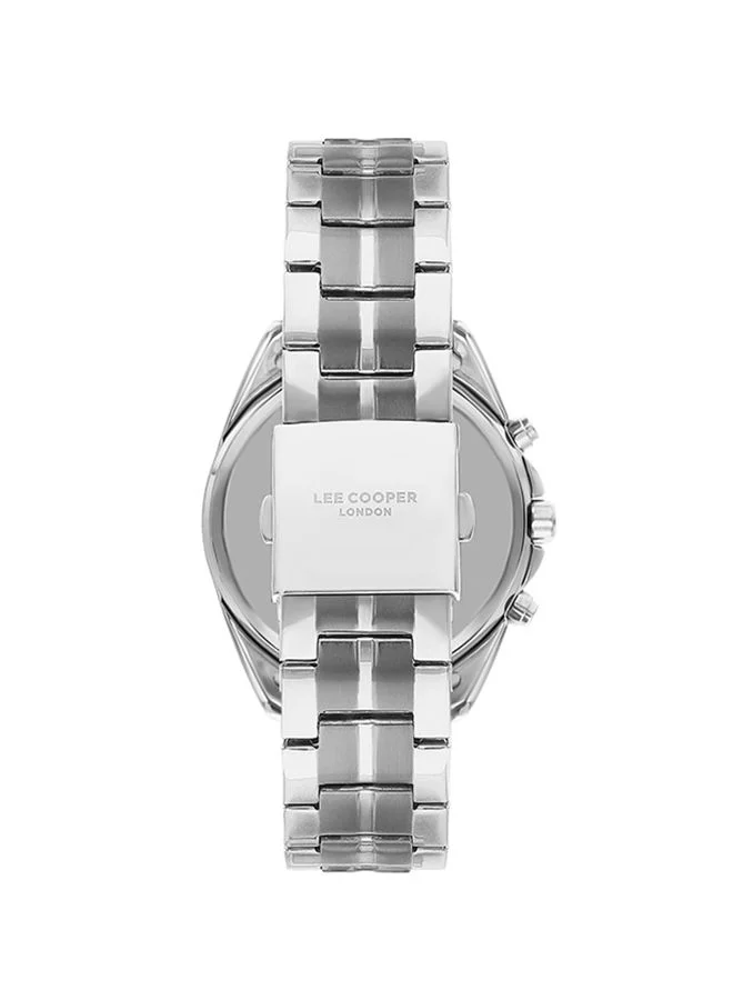Lee Cooper Men's Chronograph Round Shape Metal Wrist Watch LC07515.060 - 44 Mm