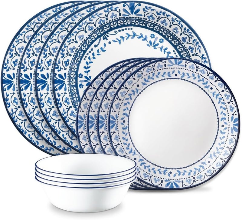 Corelle طقم أدوات المائدة كوريل 12 قطعة بورتوفينو - Image 1
