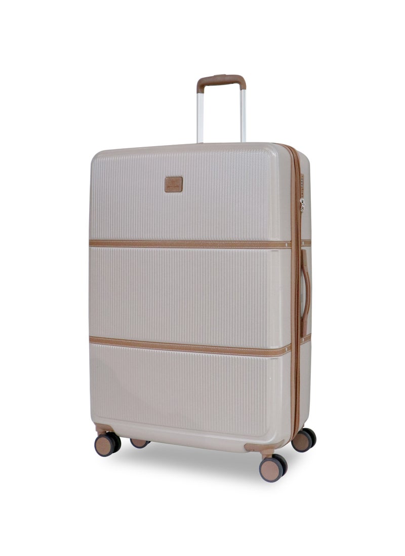 pierre cardin - Hardside Luggage Classic Leather Collection Large Size - Image 1