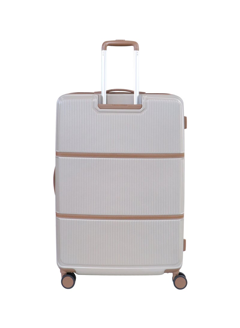 pierre cardin - Hardside Luggage Classic Leather Collection Large Size - Image 1
