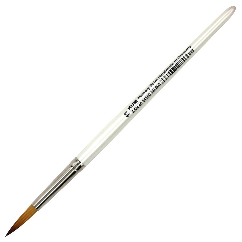 Kum 511.45.11 No.11 Memory Point Handmade Brush with Round Pointed Tip - Image 2