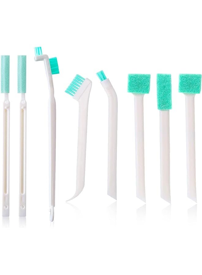 promass Small Cleaning Brushes for Household Cleaning,Crevice Cleaning Tool Set for Window Tracks Groove Car Bottle Toilet Keyboard,Detail Tiny Scrub Cleaner Brush for Small Space Gaps Corner - Image 1