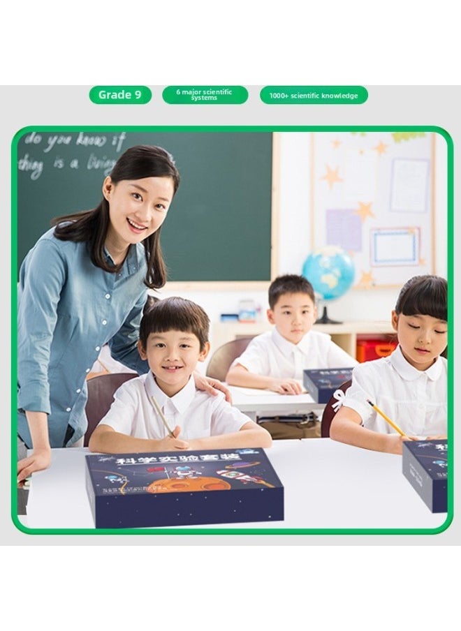 Science Small Experiment Small Invention Physical Chemistry Children's Interesting Science Toy Suit Primary School Students' Science And Technology Production-Specifications:Scientific Engineering [set B]⭐Grade 3-4