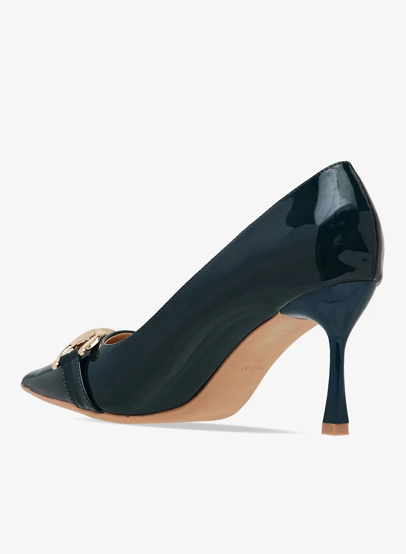 ELLA Green High Heeled Pump for Women | Best Price UAE