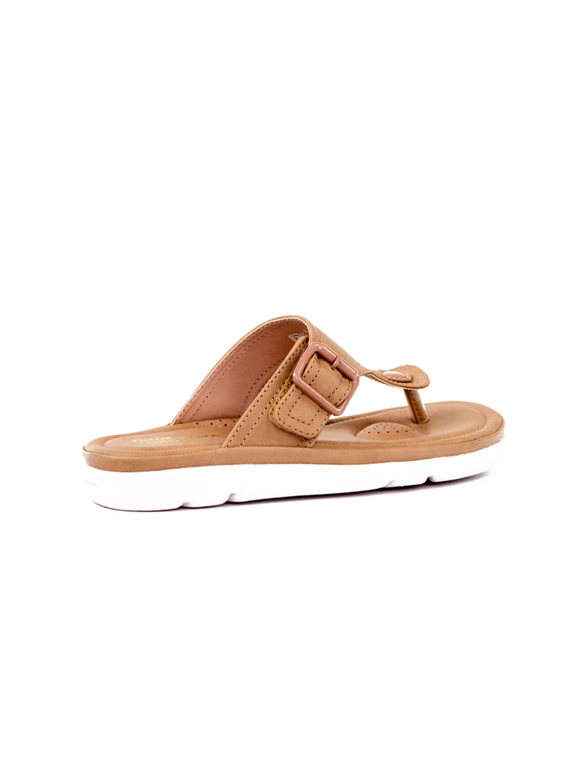 Bata Comfit T-Strap Flat Sandals