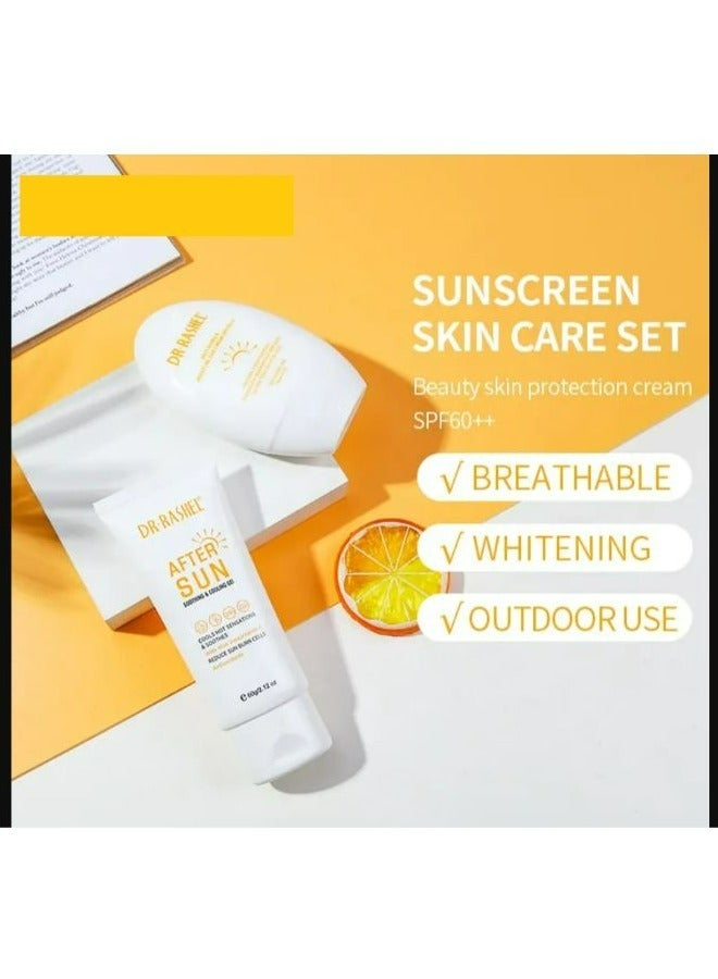 دكتور راشيل مجموعة ترطيب مقاومة لعلامات التقدم في السن وواقية من أشعة الشمس من قطعتين شفاف 120جرام - Image 4